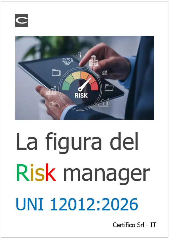 Figura del risk manager - UNI 12012_2026